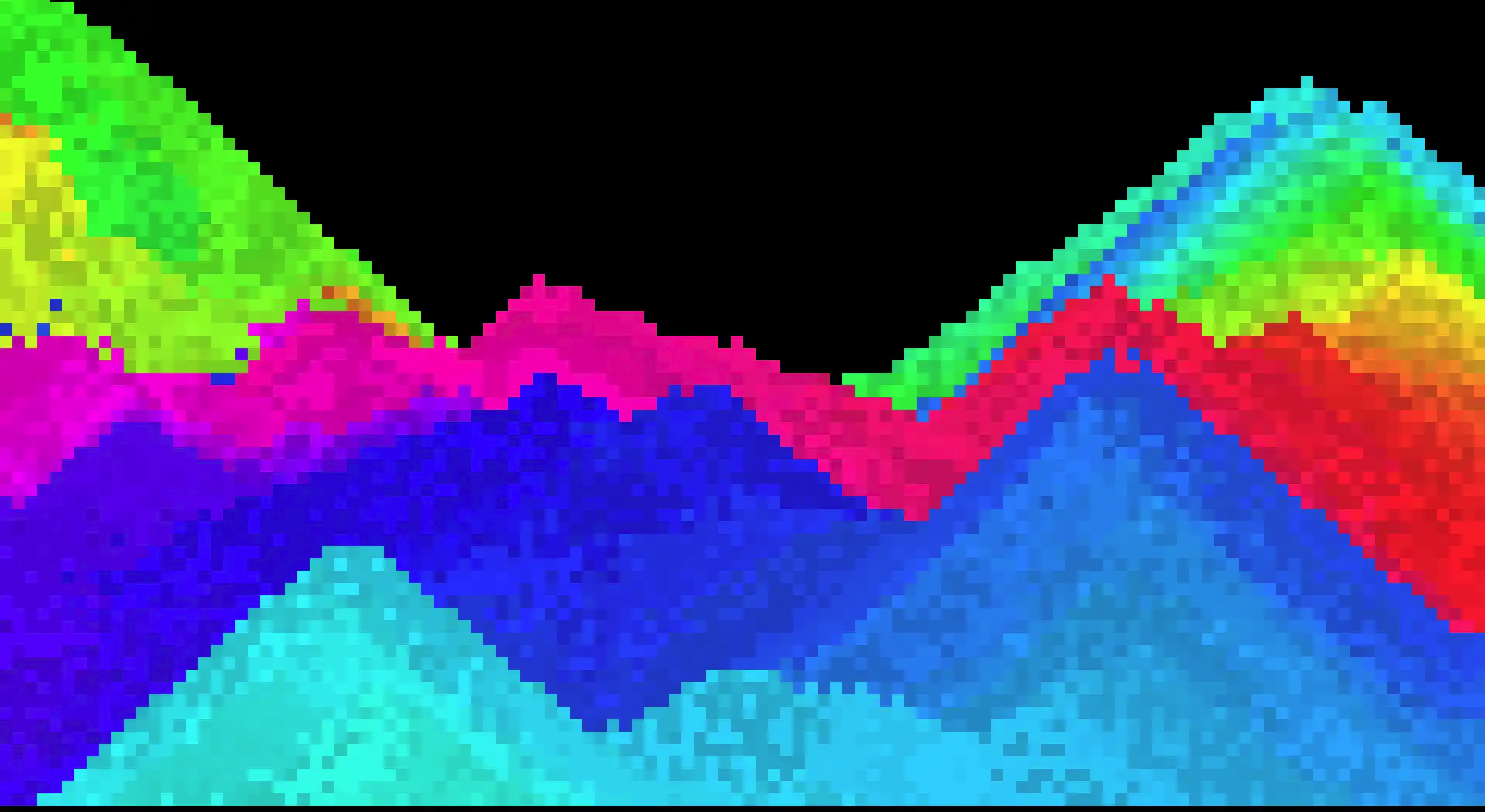 Particle stacking behavior